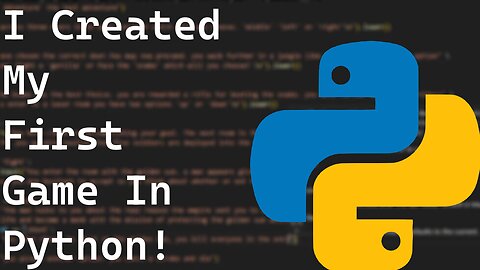 I Created My First Game