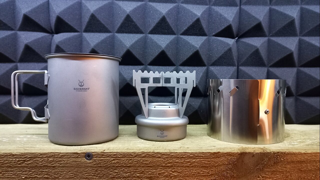 Silverant Titanium Multi Fuel Stove Cup Kit
