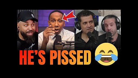 Stephen A. Smith LOSES IT After PBD Podcast Calls Him Out as Flip Flopper 🤣