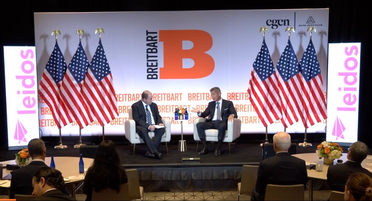 Breitbart News Holds a Policy Event with Transportation Secretary Sean Duffy