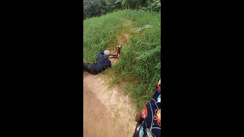 Dr ntontom fell down today