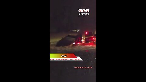 #UAE #RasAlKhaimah #FlashFlood #HeavyRain #Environment #weather #climate #destruction #anomaly