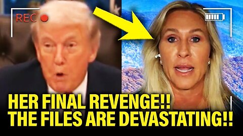 MTG gets FINAL REVENGE on Trump after EPSTEIN FILE DUMP!!