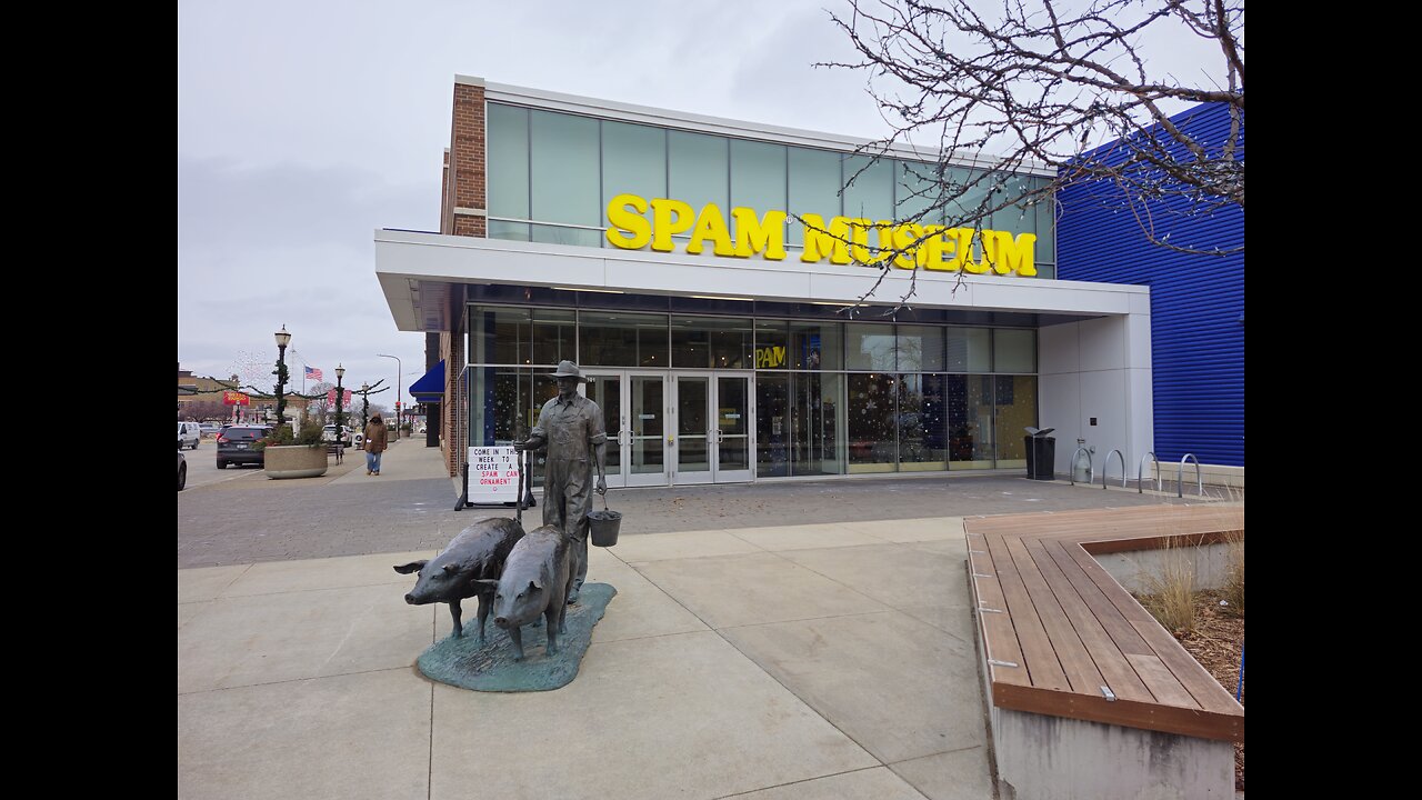 Spam Museum Walk-through in Austin, MN. Travel