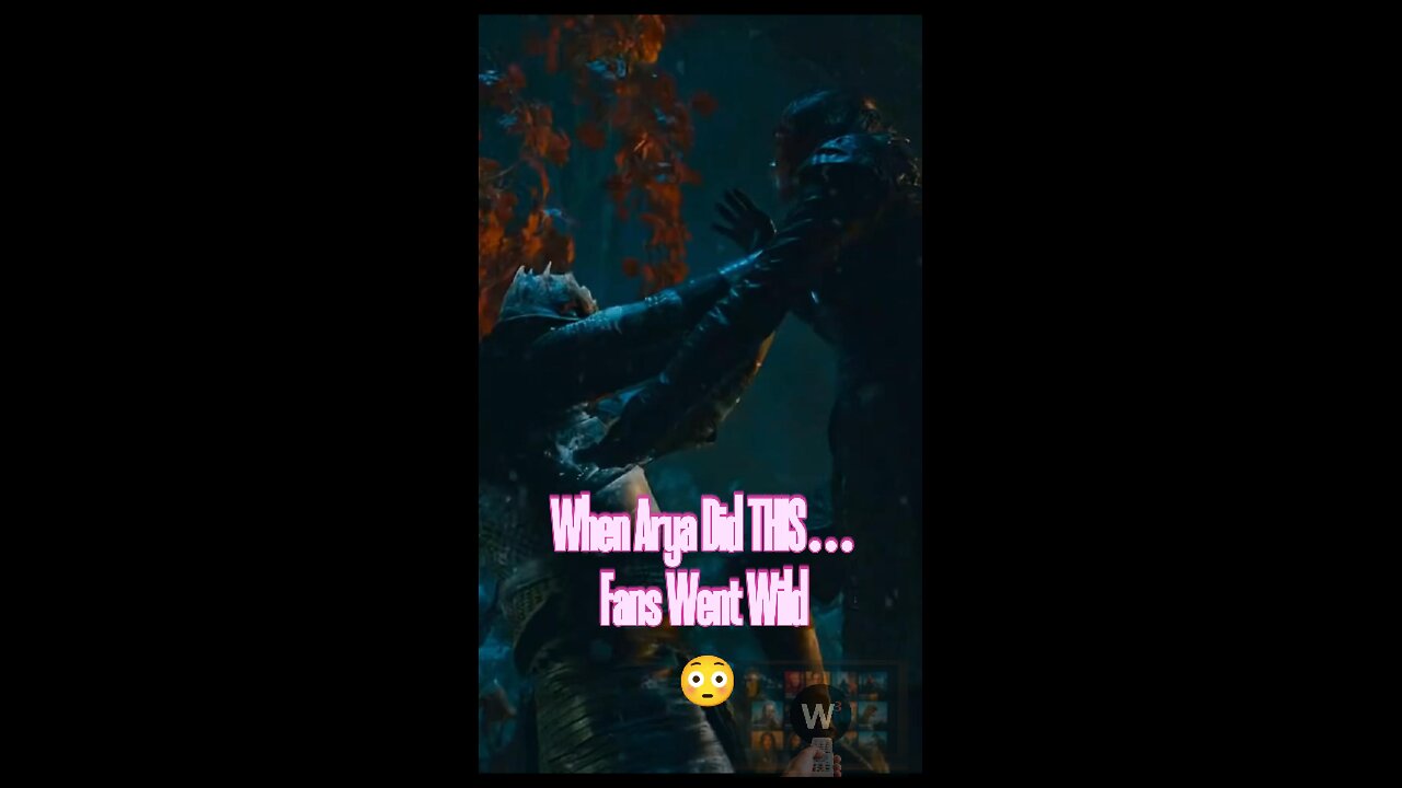 Arya’s Epic Move That Made Every GOT Fan Go Crazy 🗡️🔥❄️