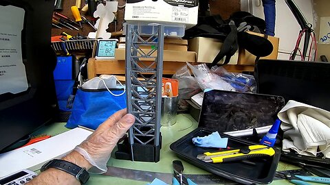 3d Printing & Assembly of a Complex Model: SpaceX Starship, Super Heavy, and Launch Tower - Part 14