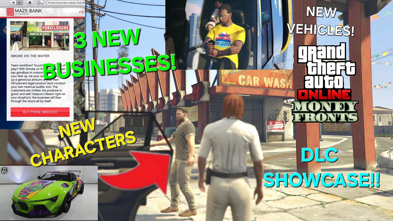 GTA Online: Money Fronts DLC Reviewing New content, 3 NEW BUSINESSES and More!!