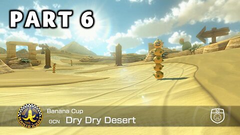 Mario Kart 8 Deluxe Grand Prix Mode - Part 6 - Banana Cup 50cc | Switch | No Commentary