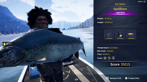 Legendary Fish Speilfinne COTW The Angler Trollspret Nature Reserve 15 May 2025