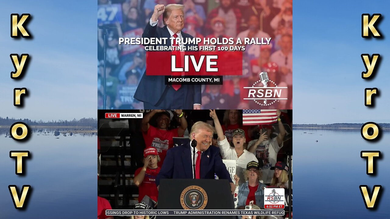 Trumpin Puhe Warren, MI - 29.4.2025 (suomenkielinen tekstitys)