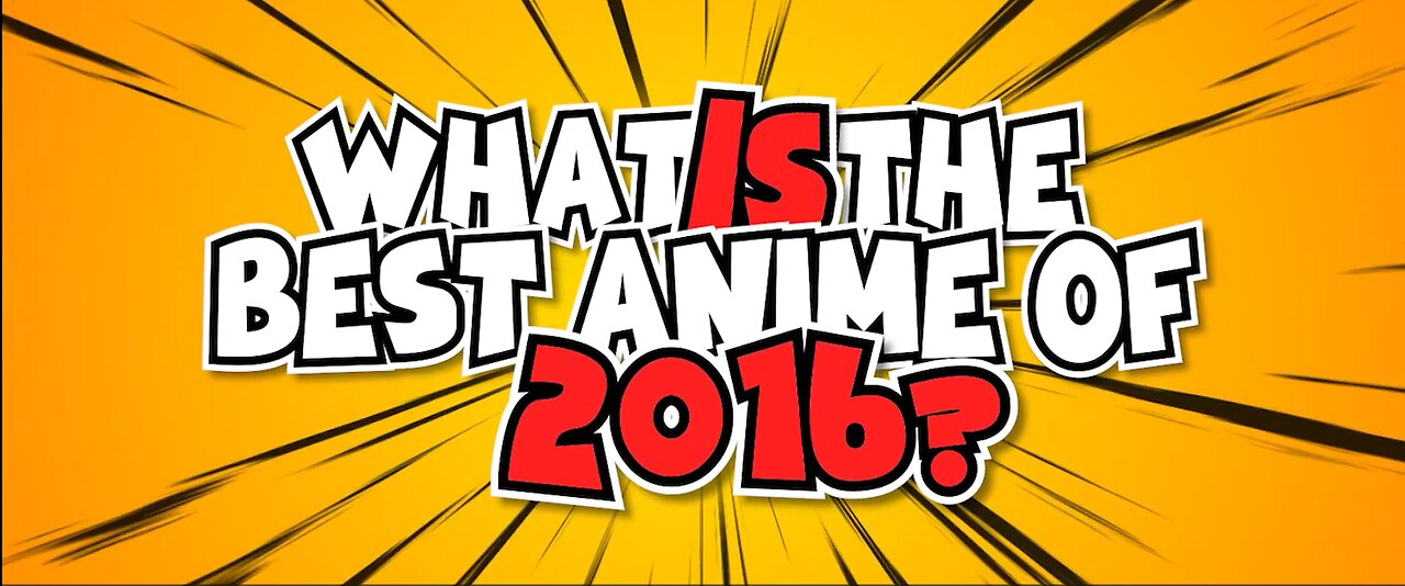 2016's BEST ANIMES according to Redditors!