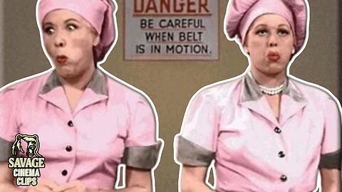 I Love Lucy – Hilarious Chocolate Factory Scene 🍫😂 (Classic TV Moment)
