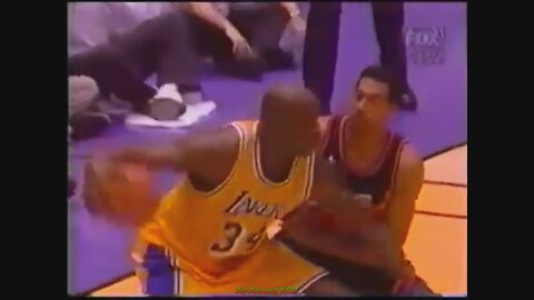 Shaquille O'Neal 24 Points 3 Ast 3 Blk Vs. Suns, 1997-98.