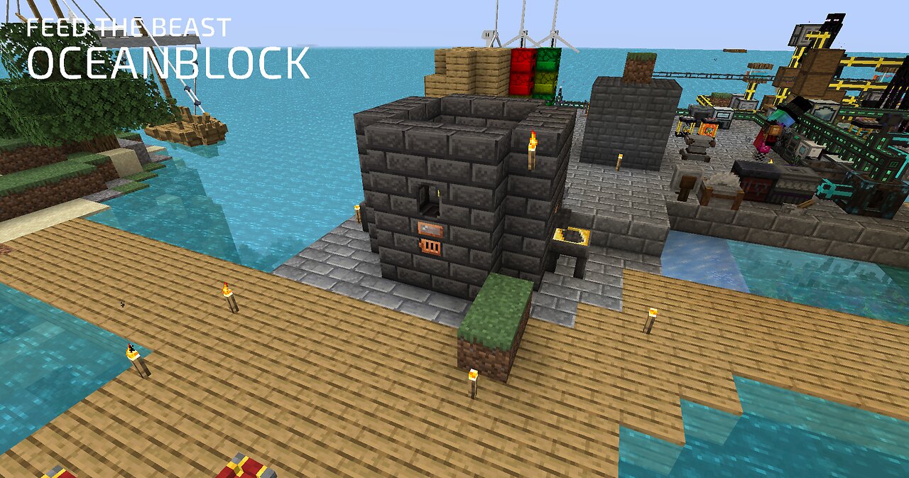 FTB Oceanblock 7B- Hot Topic