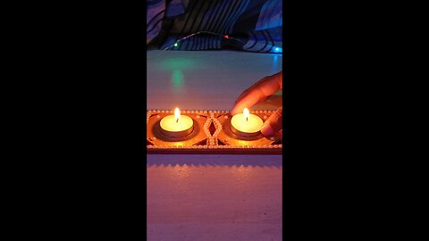 cardboard Tealigh holder