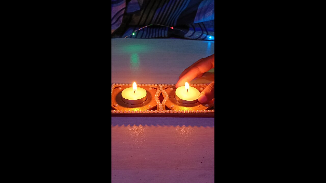 cardboard Tealigh holder