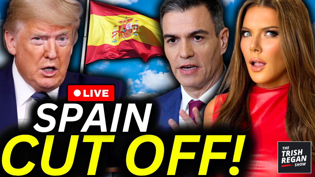 🚨Trump JUST CUT OFF ALL Trade With SPAIN — Calls Sánchez a "Wasted Cause" at NATO Summit