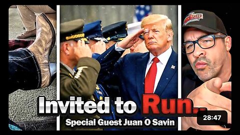 Juan O Savin: Trump was INVITED to RUN For Such A Time As Now..WE ARE HEADED INTO HISTORIC TIMES!