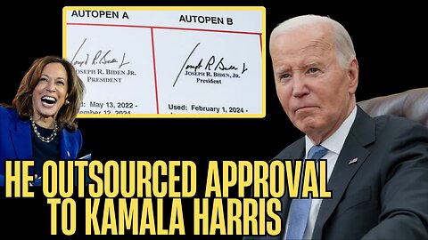 Biden Pardons Scandal: Autopen & Harris Approval Exposed