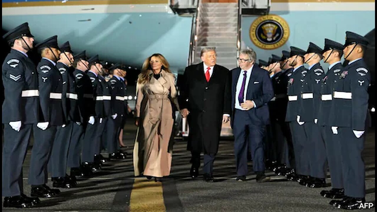 Trump Arrives in UK for Historic Second State Visit