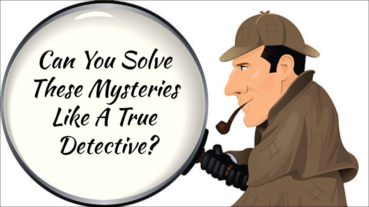 3 Mysteries with Det. Mark Skid skit from Scarlet Claw