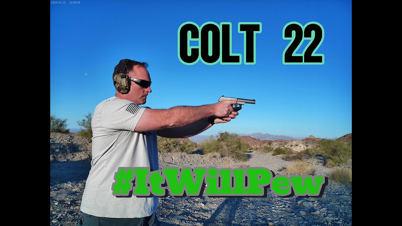 Colt 22 Pistol Review
