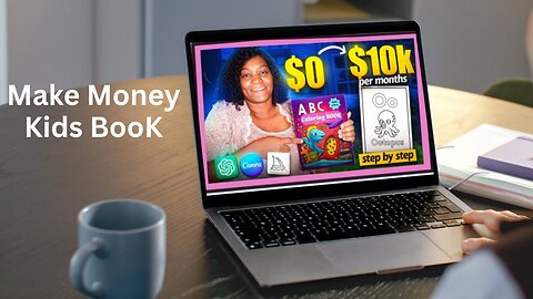 Make Money with Kids Book Ai Commercial