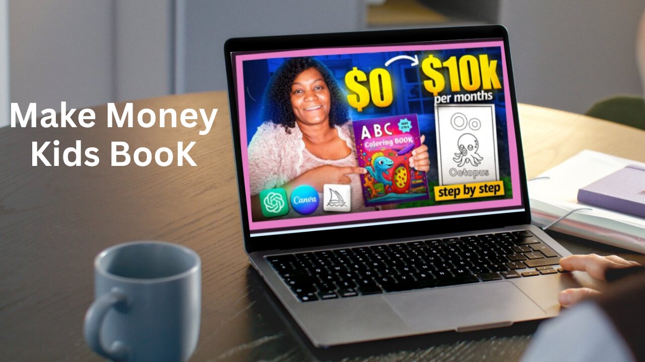 Make Money with Kids Book Ai Commercial
