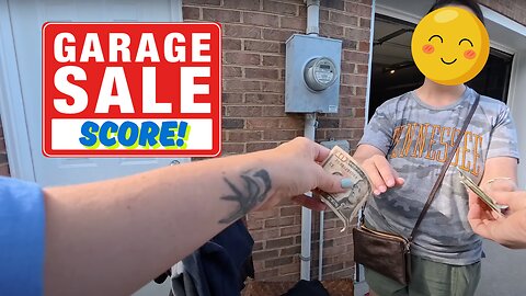 How Did Everyone Else Miss This At The Garage Sale?!