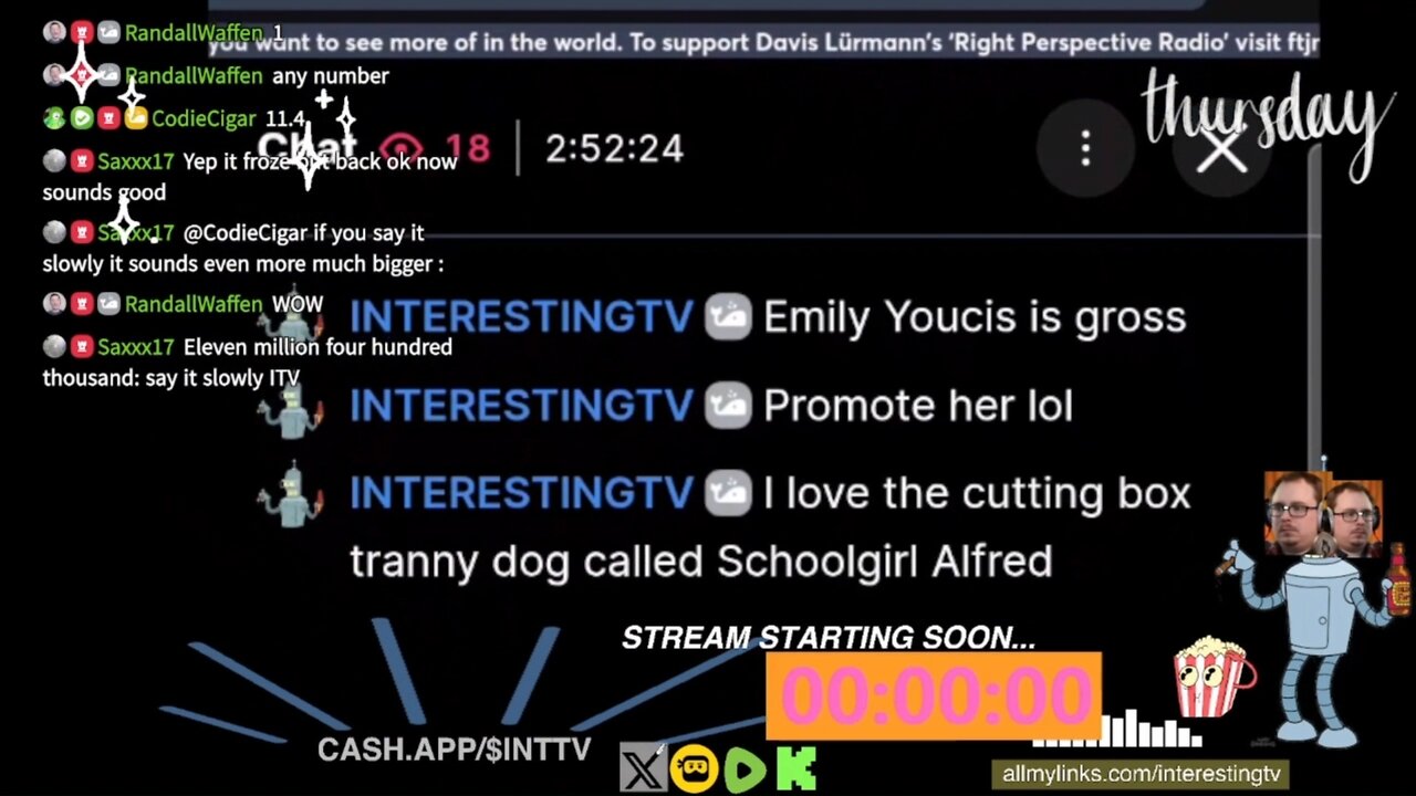 ITV 11-13-2025 Lurmman promotes Emily Youcis