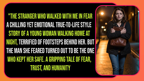 The Stranger Who Walked With Me in Fear-Help Story Inspired Story