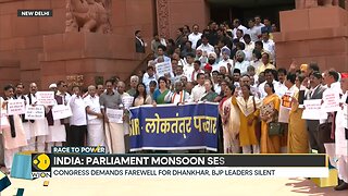 India__Parliament_Adjourned_After_Uproar_On_Bihar_Electoral_Roll_Revision,_Dhankar_s_Resignation