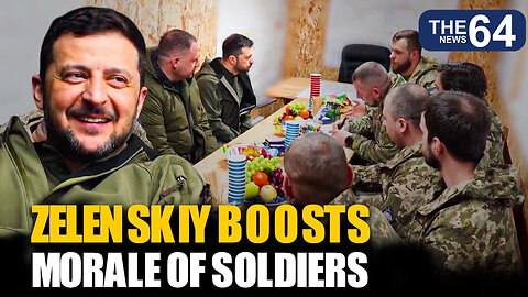 “Thank you for your service”: Zelenskiy visits troops in Ukraine's Donetsk, praises their efforts