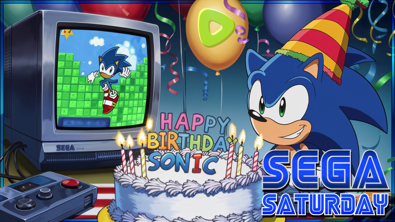Happy Birthday Sonic - Sega Saturday
