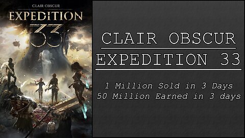 Expedition 33: Proof Industry Stagnation Exists