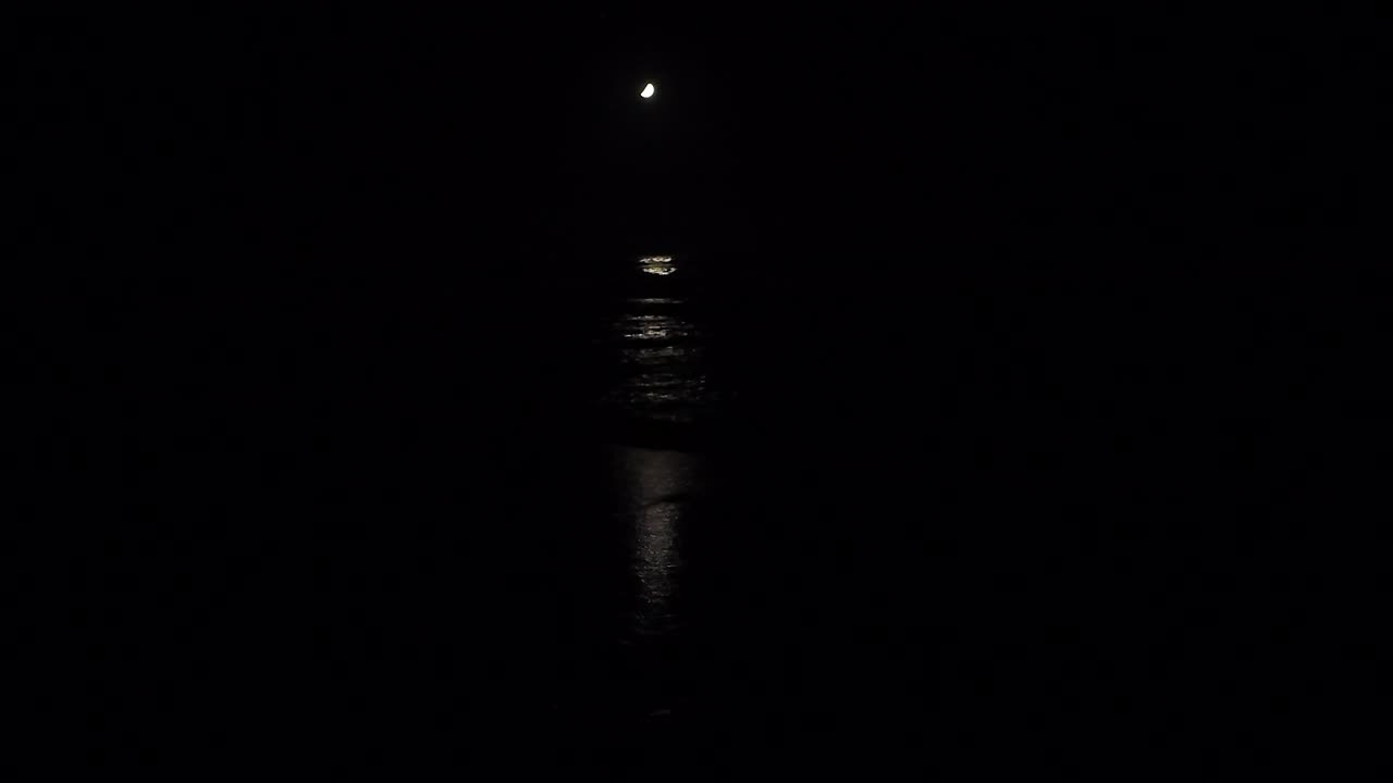 MOON BEACH RELAX HANGOUT - Get Ready for Sleep - #meditation #waves #chill #sleep