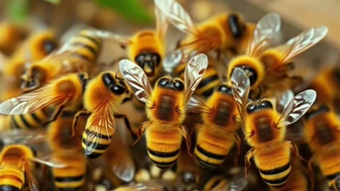 Google Lies?! Bees' Amazing 'Shimmering' Defense!