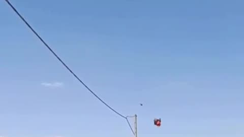 Documentation of the drone interception