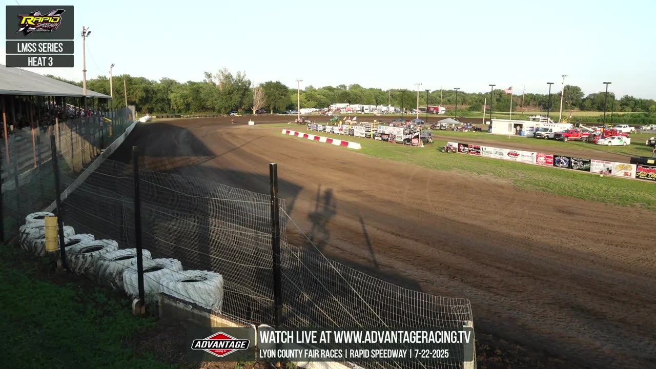 Lyon County Fair Races | Rapid Speedway | 7-22-2025
