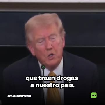 Trump: "Vamos a matar a las personas que traen drogas a nuestro país"