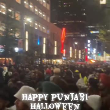 Vancouver on Halloween