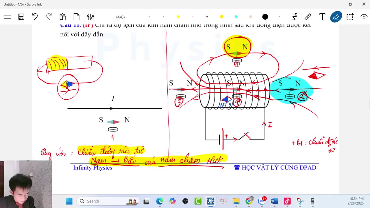 "Buổi 14: Chữa bài tập lực từ, cảm ứng từ "
