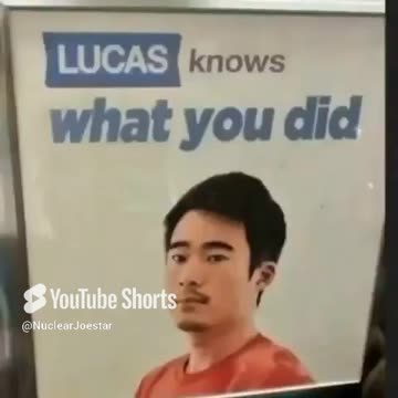 Lucas knows what you did