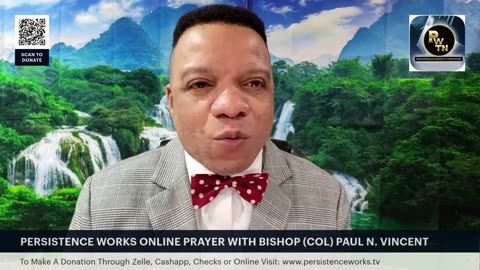 WATCH: PERSISTENCE WORKS ONLINE PRAYER