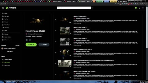 The Fallout 1 Movies are now available on this channel