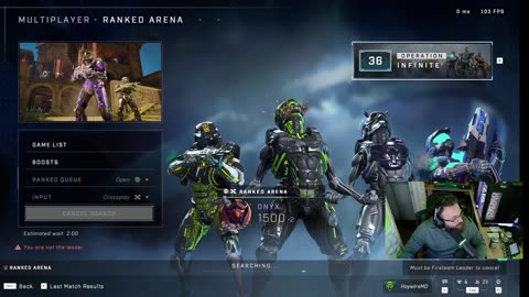 Fiesta Friday: 25 Push-Ups for every loss in Ranked Arena MM. Let’s go, Viewers!