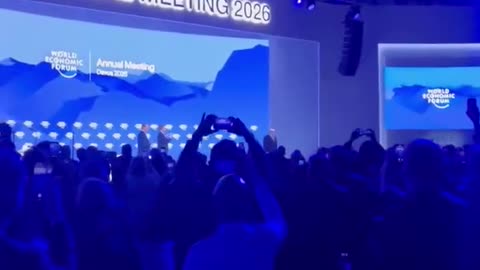 WATCH: At Davos 2026, when Trump entered, everyone stood