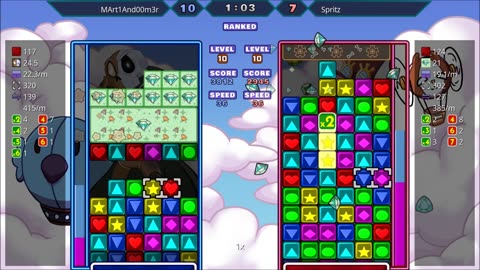 Panel Attack 2-Player (8-1-2025): MArt1And00m3r vs Spritz