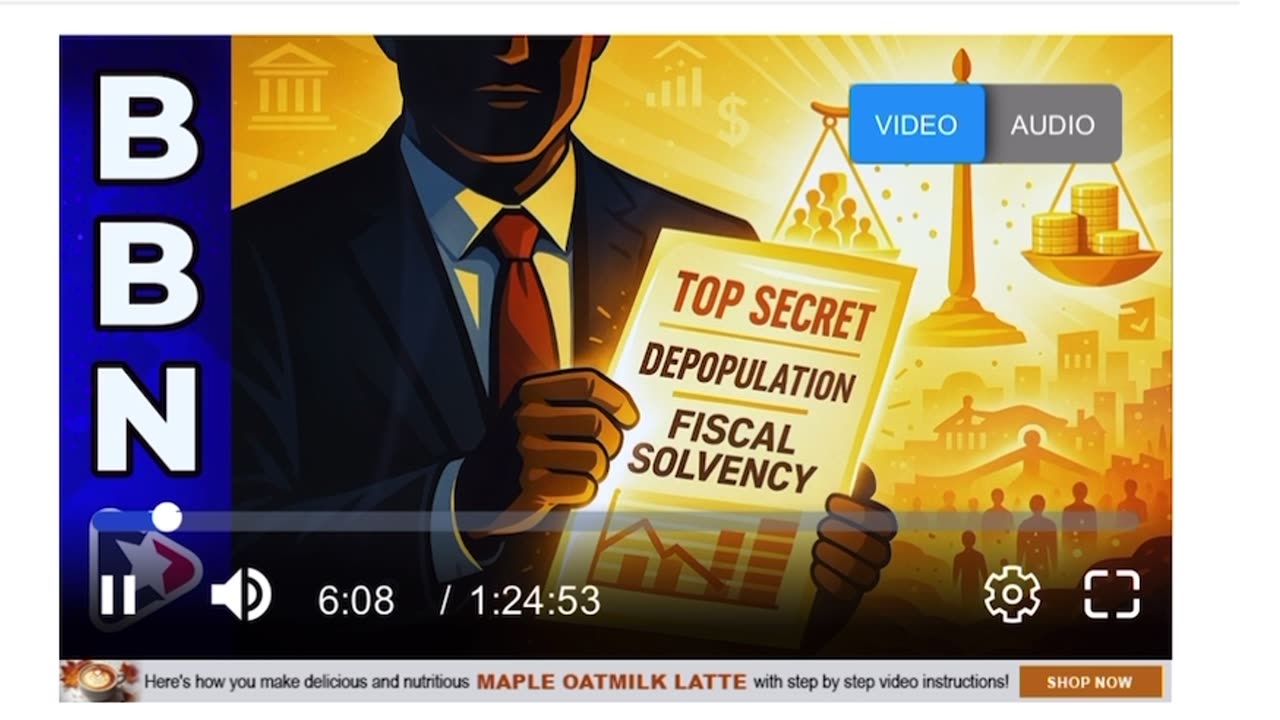 Verified government document admits DEPOPULATION is necessary to achieve FISCAL SOLVENCY