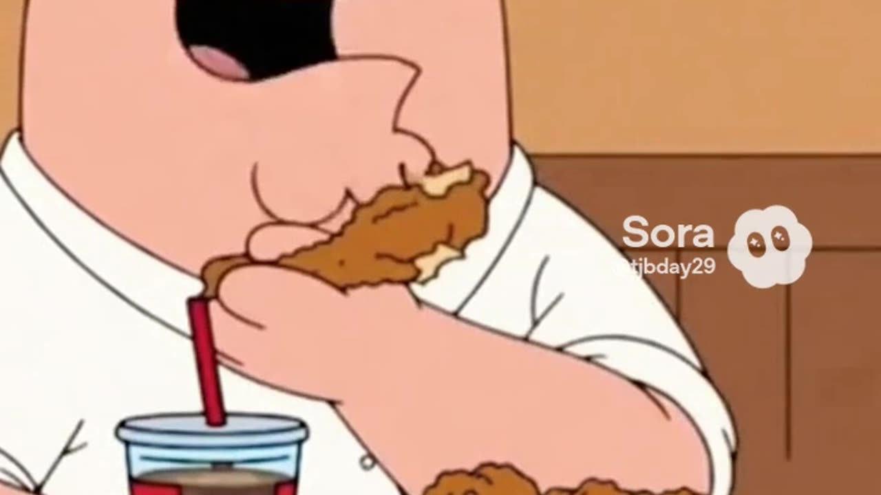Peter Griffin does a food review of KFC